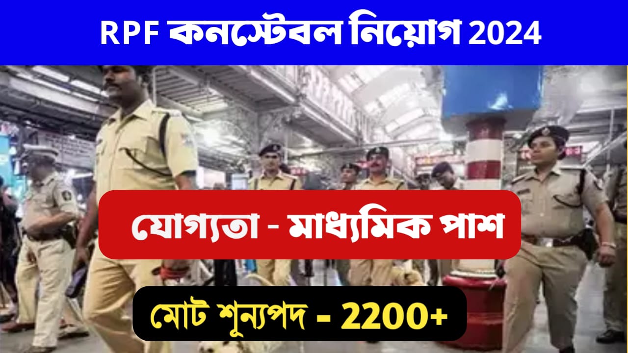 RPF CONSTABLE RECRUITMENT 2024