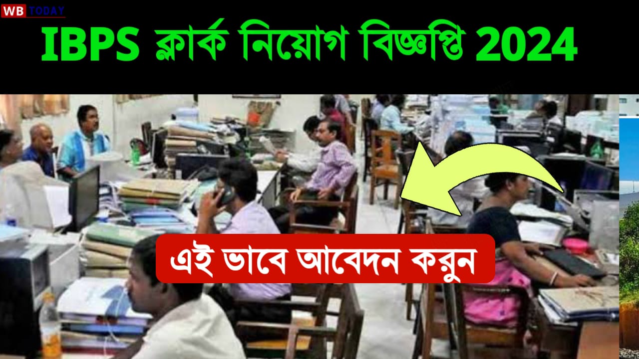 IBPS ক্লার্ক নিয়োগ 2024